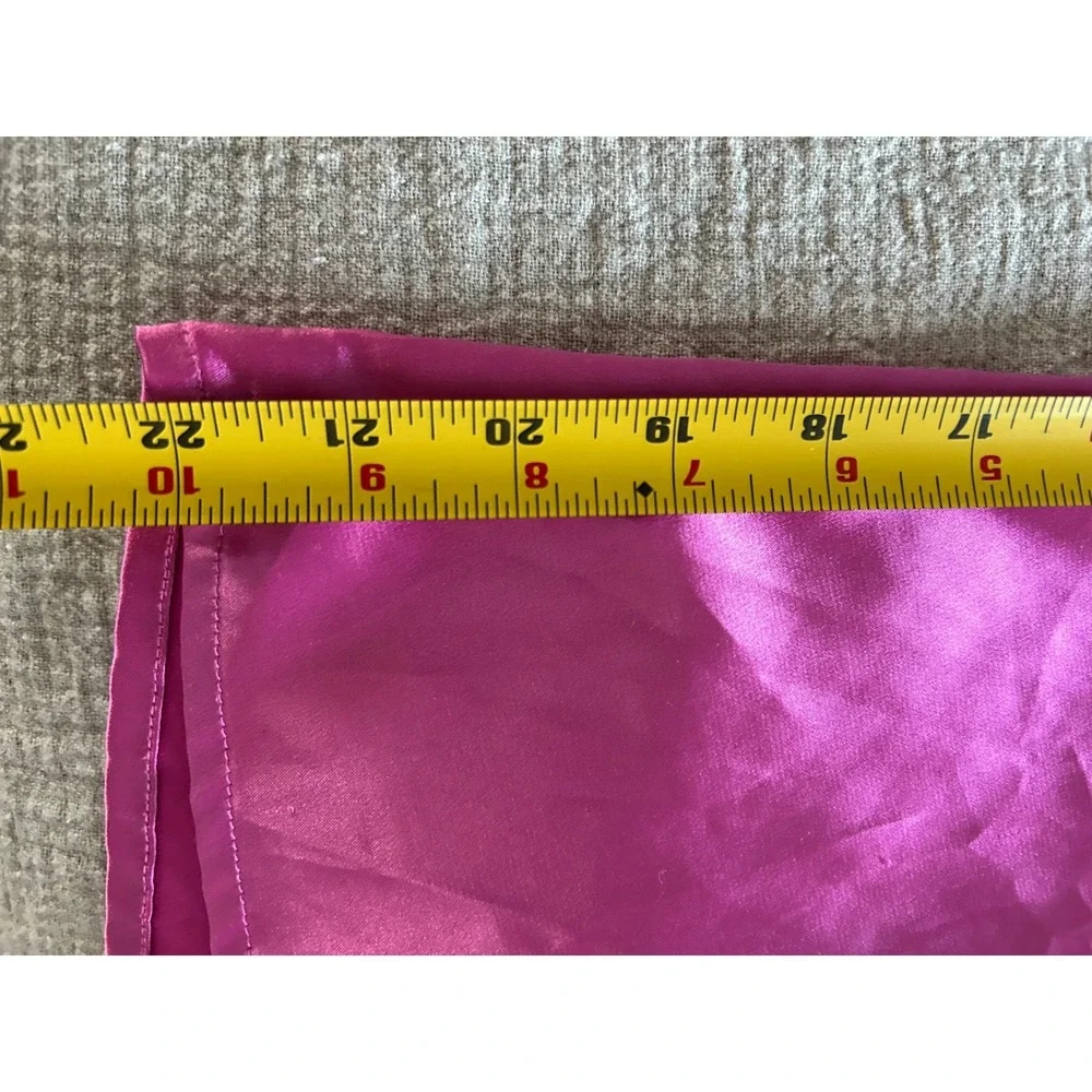 Vtg Tweeds Pink Embroidered Babydoll Cap Sleeve Tunic Tie Waist L Coquette Fairy - Picture 10 of 14